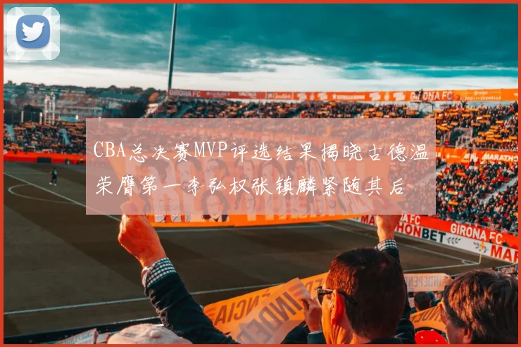 CBA总决赛MVP评选结果揭晓古德温荣膺第一李弘权张镇麟紧随其后